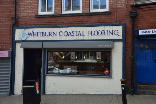 One of the retail buildings in Whitburn Village.